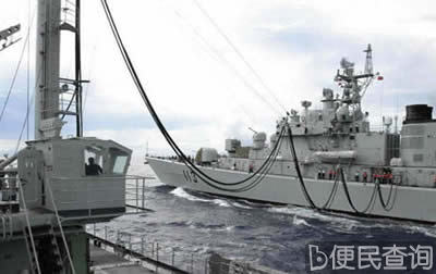 中国海军舰艇首次进行环球航行